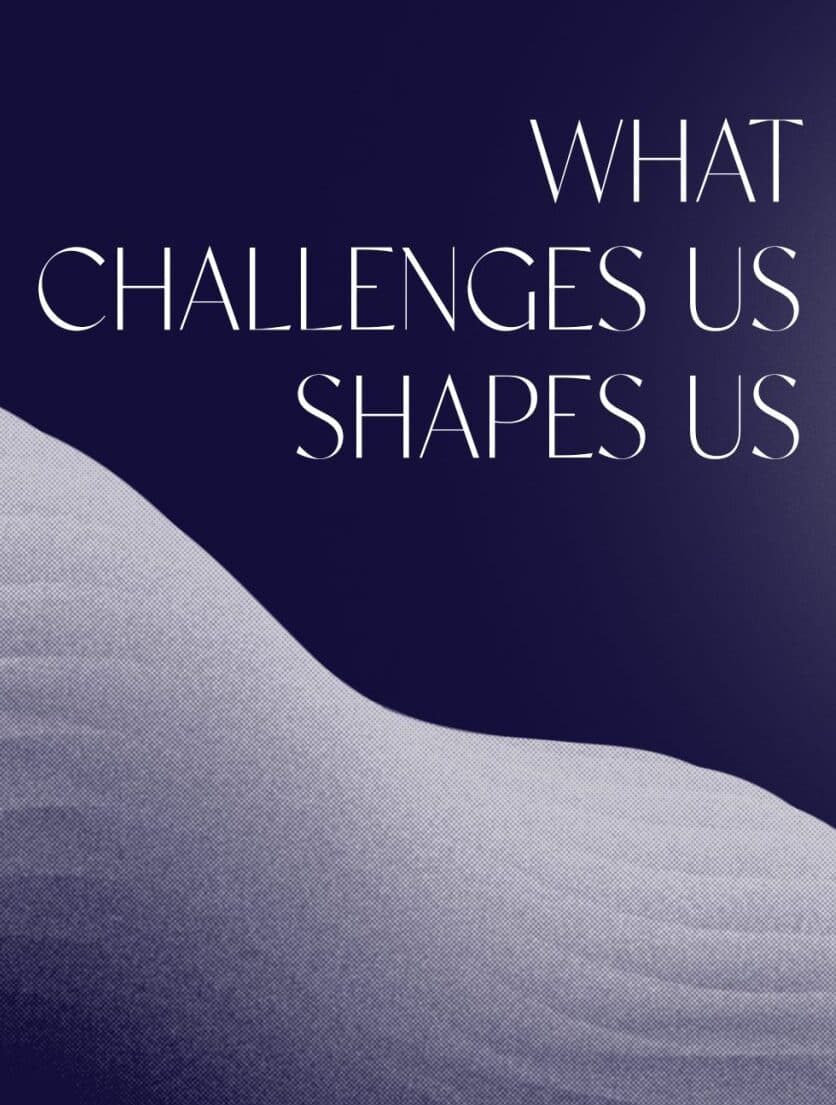 What Challenges Us Shapes Us cover image